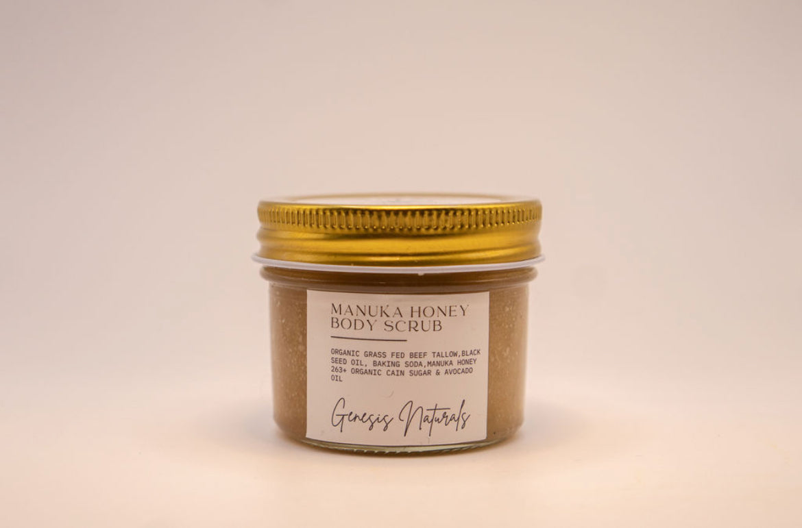 4 oz Organic Manuka Honey Sugar Scrub