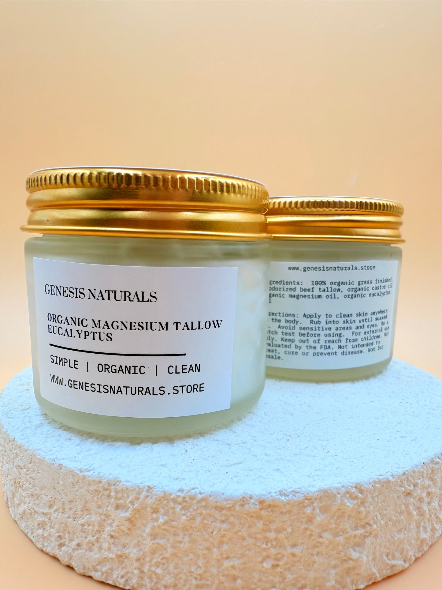 All of Genesis Naturals 2 oz Magnesium Tallow | All scents