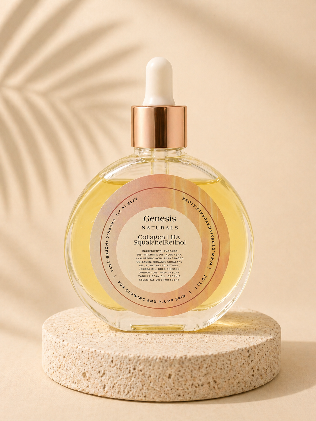 Genesis Naturals 4-in-1 Face & Body Oil