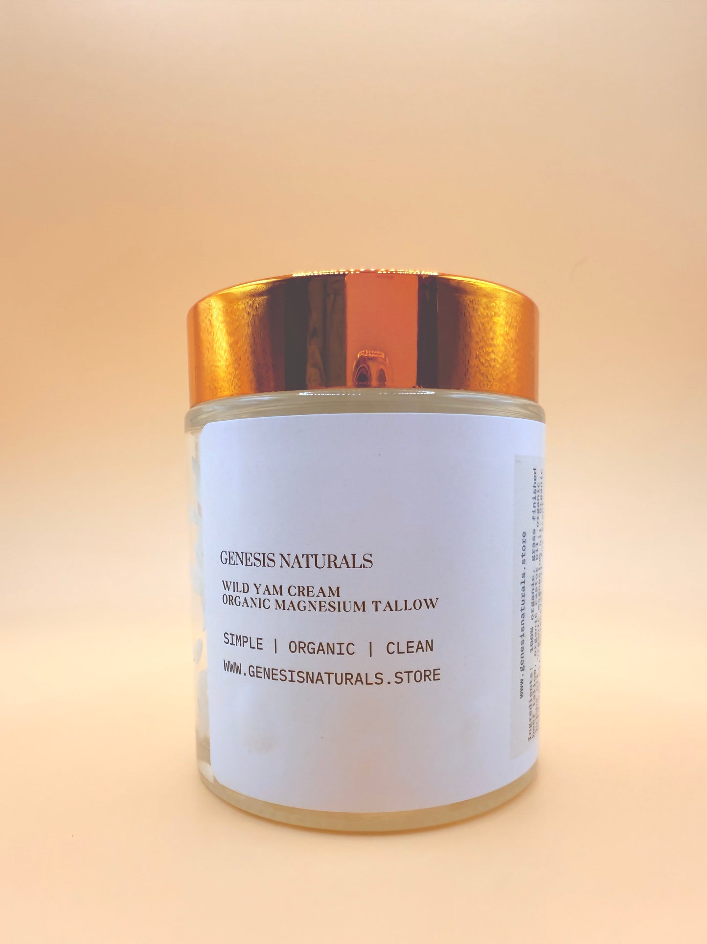 4 oz Organic Wild Yam Tallow
