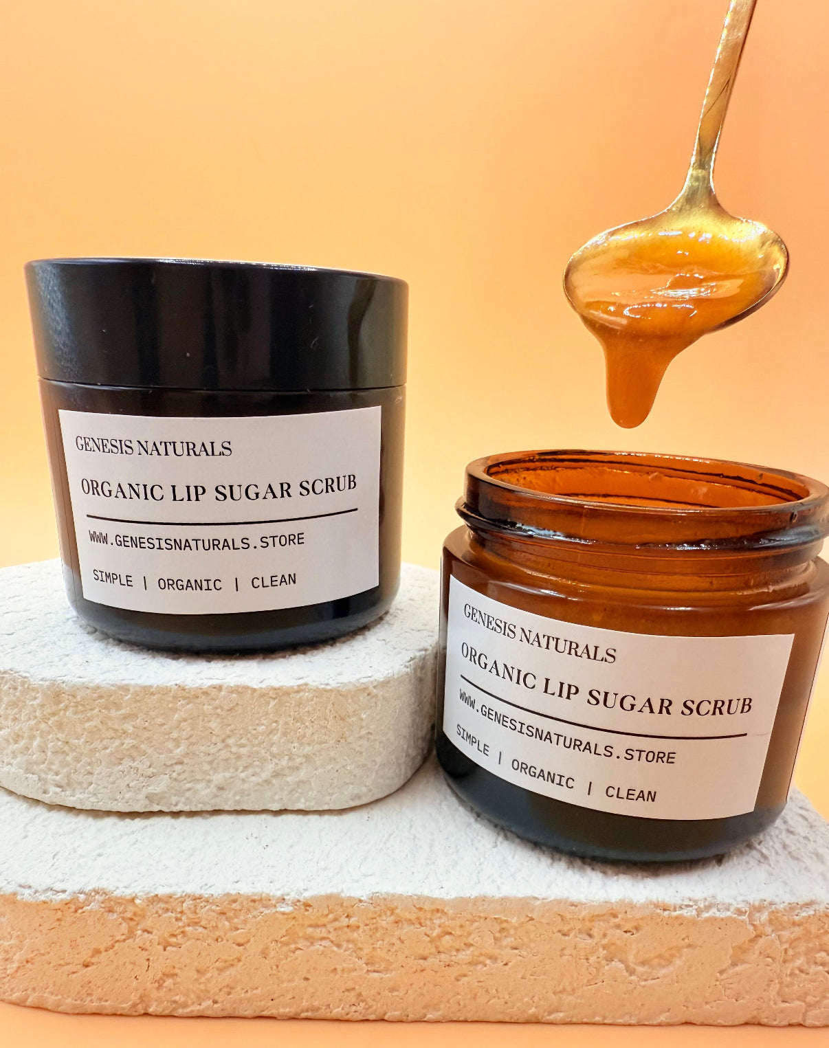 2 oz Manuka Honey Sugar Scrub | Medicinal Grade 553+