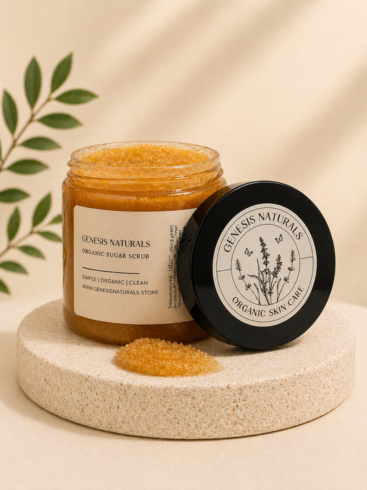 8 oz Organic Sugar Scrub