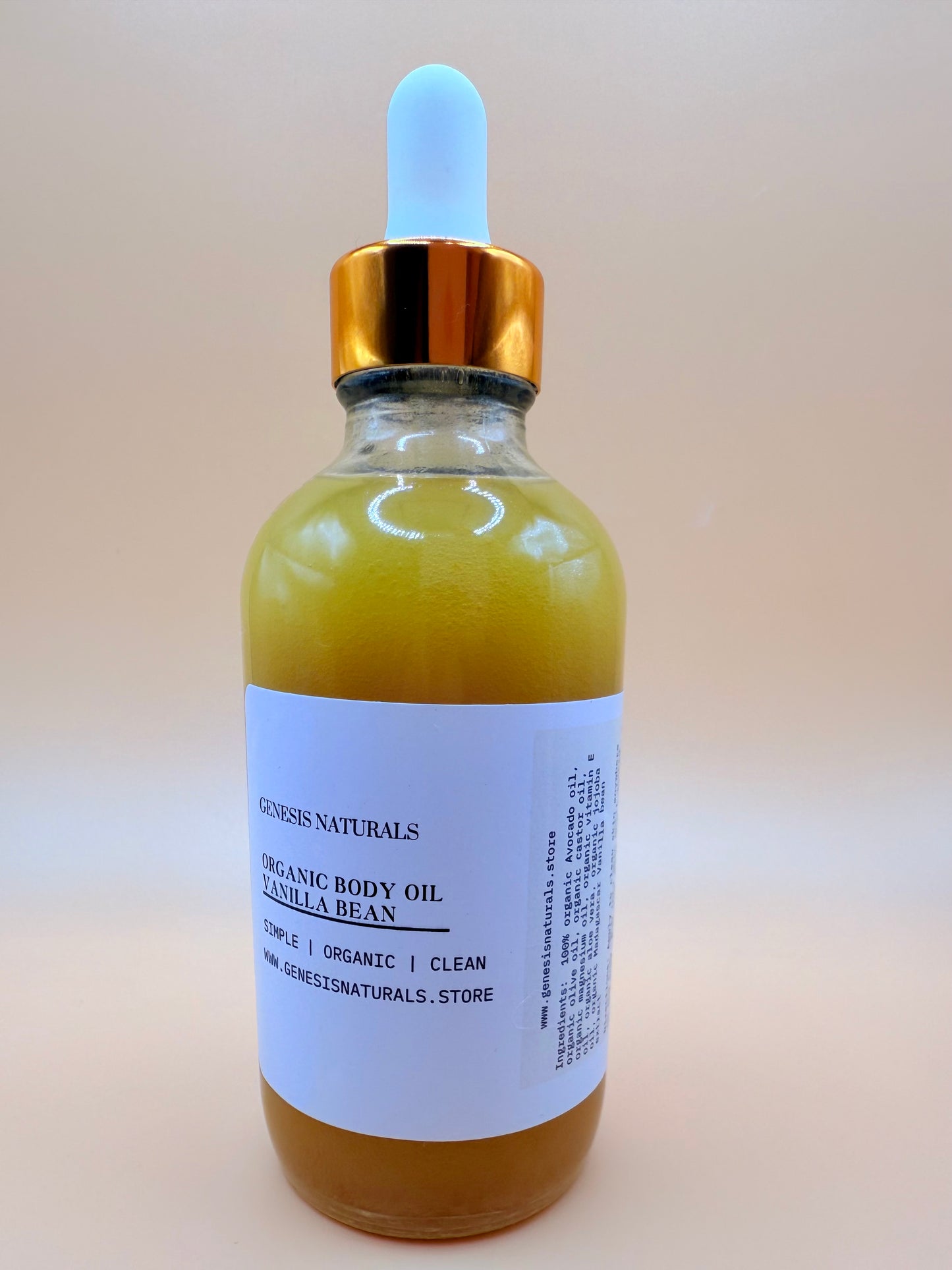 4 oz Organic Body Oil |