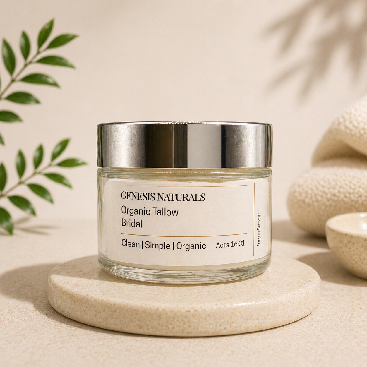 All of Genesis Naturals Small |Magnesium Tallow | All scents