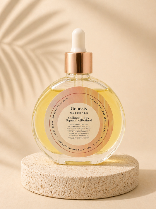 Genesis Naturals 4-in-1 Face & Body Oil