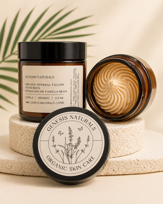 | Mineral | Organic | Deodorized | Tallow sunscreen
