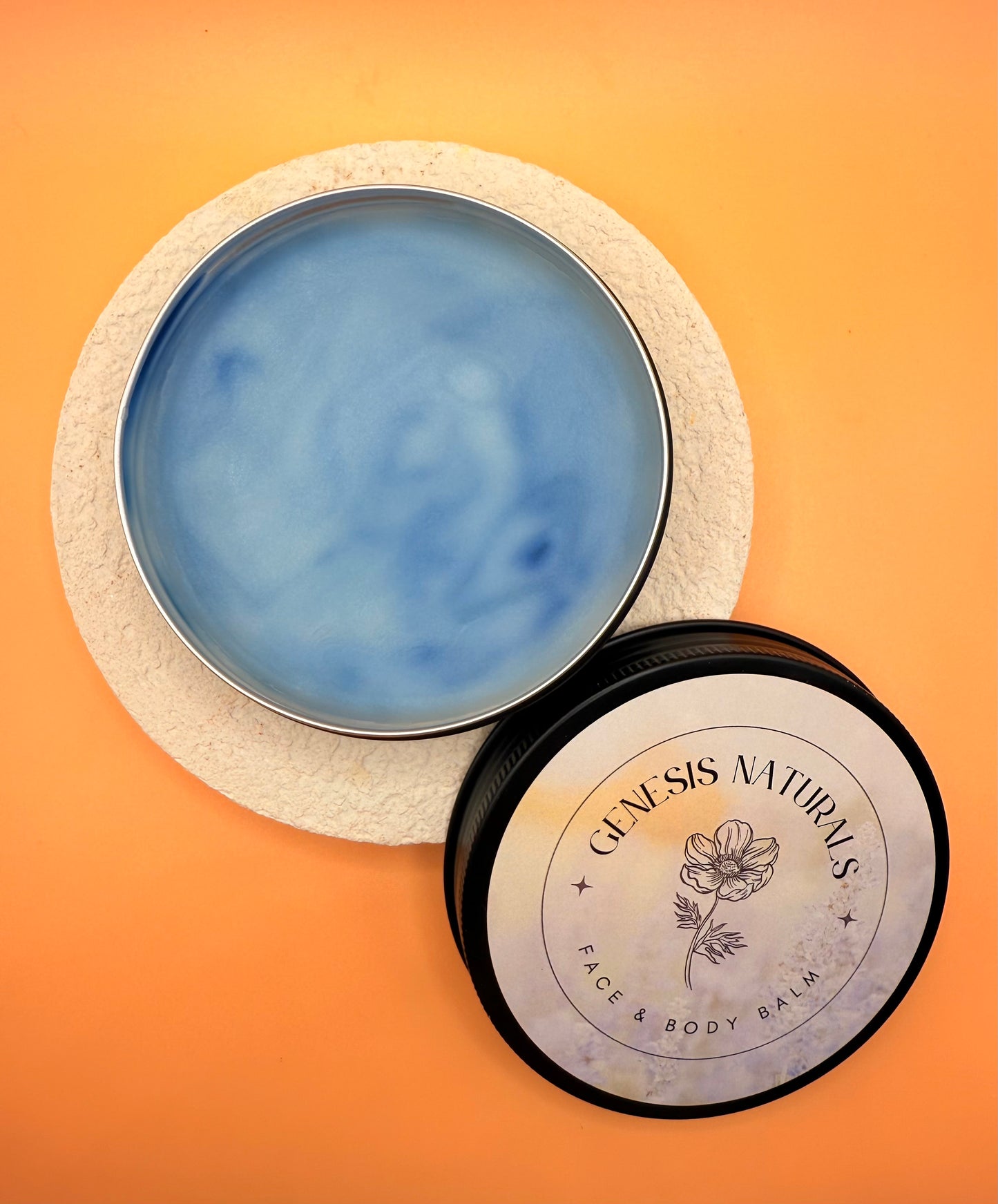 Organic Face & Body Balm | 4oz | Lapis Lazuli