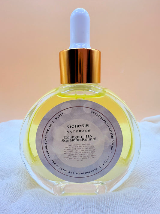 Genesis Naturals 4-in-1 Face & Body Oil – Rose of Sharon Scent