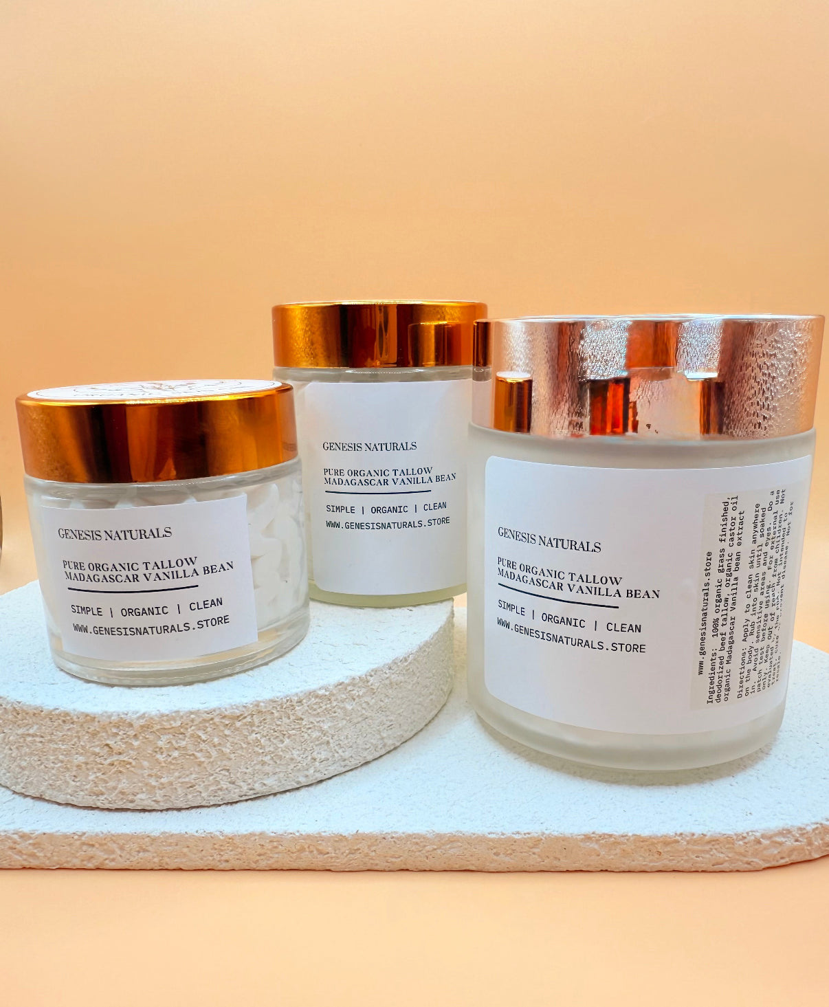 All of Genesis Naturals 3.5 oz Magnesium Tallow | All Scents