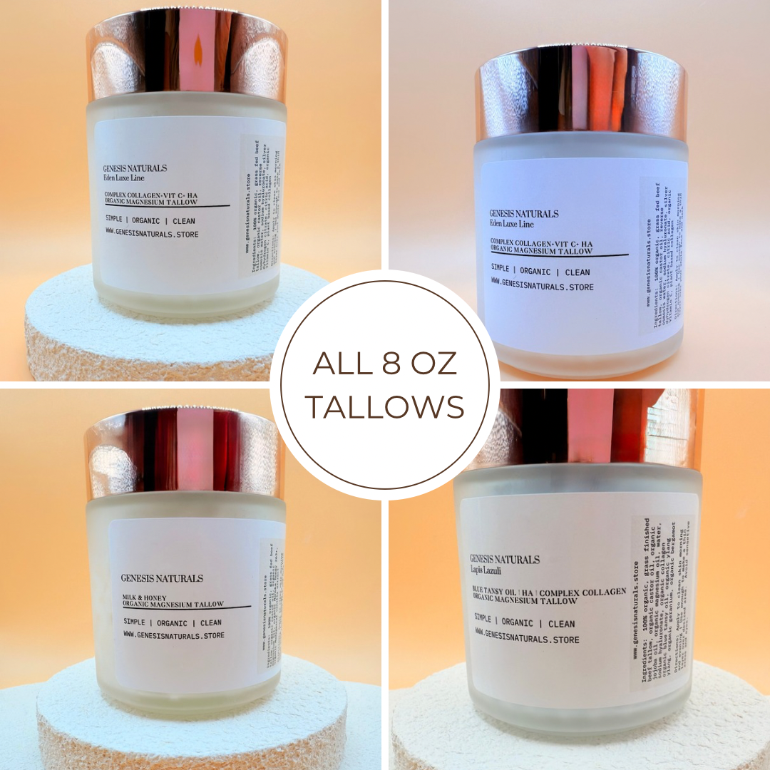 All of Genesis Naturals 8 oz Tallows